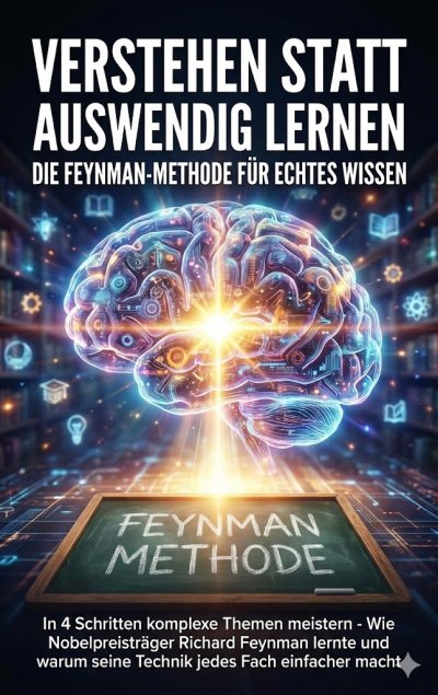'Cover von Verstehen statt auswendig lernen: Die Feynman-Methode für echtes Wissen'-Cover