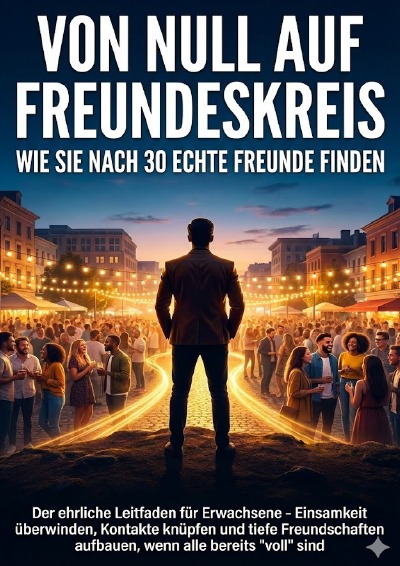 'Cover von Von Null auf Freundeskreis: Wie Sie nach 30 echte Freunde finden'-Cover