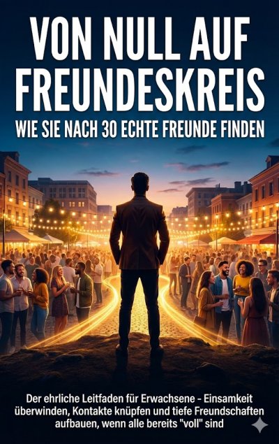 'Cover von Von Null auf Freundeskreis: Wie Sie nach 30 echte Freunde finden'-Cover