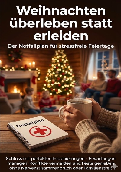'Cover von Weihnachten überleben statt erleiden: Der Notfallplan für stressfreie Feiertage'-Cover