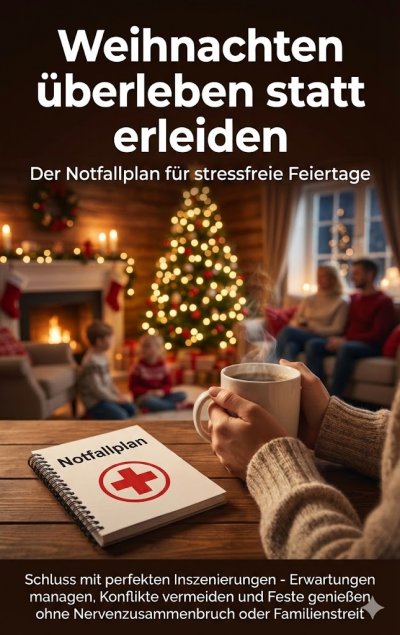 'Cover von Weihnachten überleben statt erleiden: Der Notfallplan für stressfreie Feiertage'-Cover