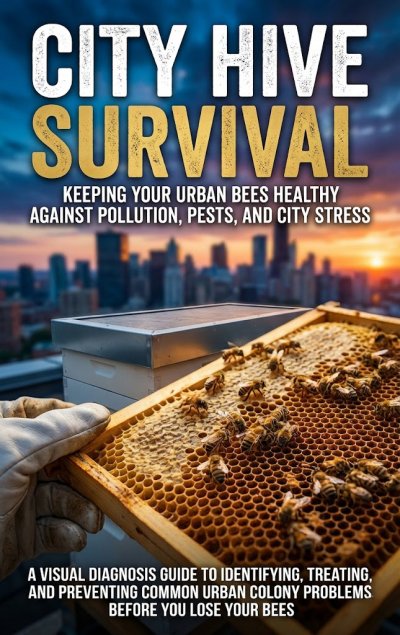 'Cover von City Hive Survival: Keeping Your Urban Bees Healthy Against Pollution, Pests, and City Stress'-Cover