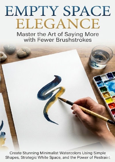 'Cover von Empty Space Elegance: Master the Art of Saying More with Fewer Brushstrokes'-Cover