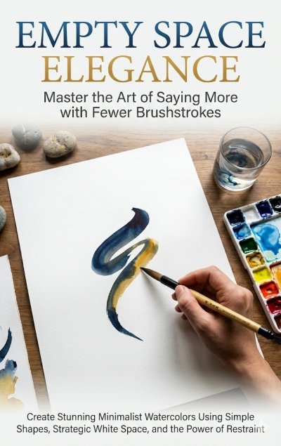'Cover von Empty Space Elegance: Master the Art of Saying More with Fewer Brushstrokes'-Cover