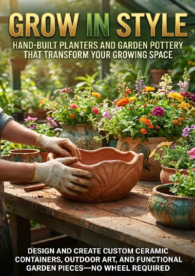 'Cover von Grow in Style: Hand-Built Planters and Garden Pottery That Transform Your Growing Space'-Cover
