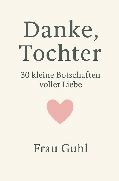 'Cover von Danke, Tochter'-Cover