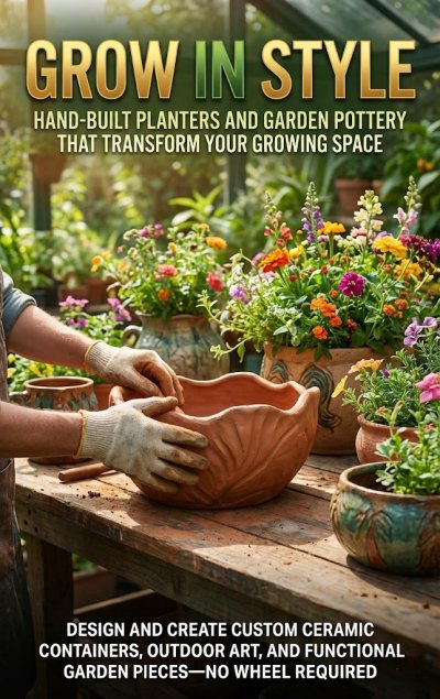 'Cover von Grow in Style: Hand-Built Planters and Garden Pottery That Transform Your Growing Space'-Cover