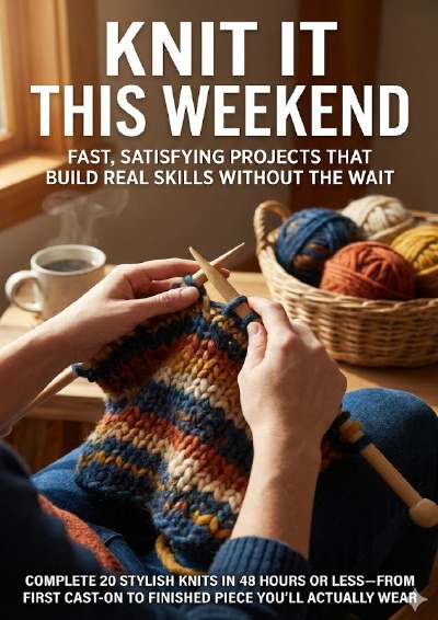 'Cover von Knit It This Weekend: Fast, Satisfying Projects That Build Real Skills Without the Wait'-Cover