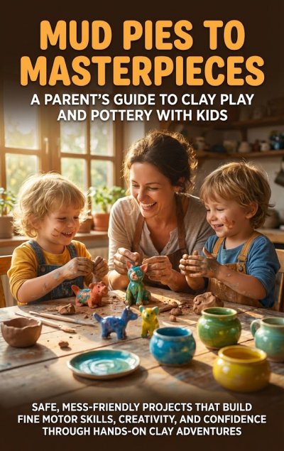 'Cover von Mud Pies to Masterpieces: A Parent’s Guide to Clay Play and Pottery with Kids'-Cover