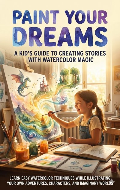 'Cover von Paint Your Dreams: A Kid’s Guide to Creating Stories with Watercolor Magic'-Cover