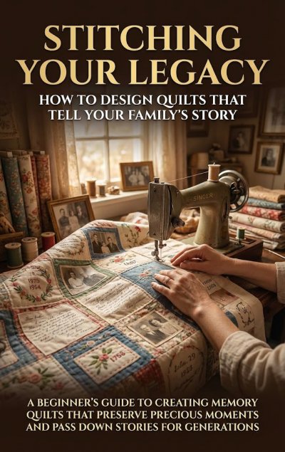 'Cover von Stitching Your Legacy: How to Design Quilts That Tell Your Family’s Story'-Cover