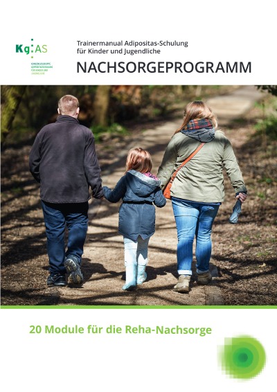 'Cover von Trainermanual Adipositas-Schulung für Kinder und Jugendliche – NACHSORGEPROGRAMM'-Cover