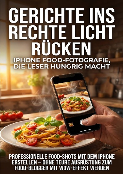 'Cover von Gerichte ins rechte Licht rücken: iPhone Food-Fotografie, die Leser hungrig macht'-Cover