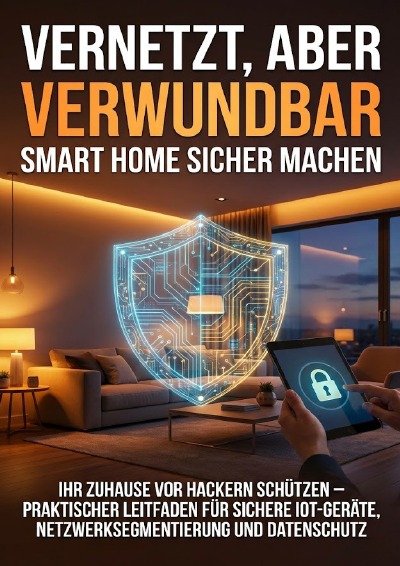'Cover von Vernetzt, aber verwundbar: Smart Home sicher machen'-Cover
