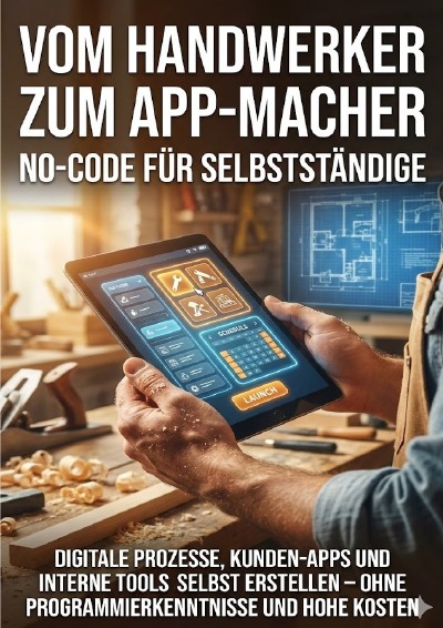'Cover von Vom Handwerker zum App-Macher: No-Code für Selbstständige'-Cover