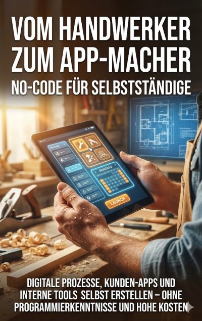 'Cover von Vom Handwerker zum App-Macher: No-Code für Selbstständige'-Cover