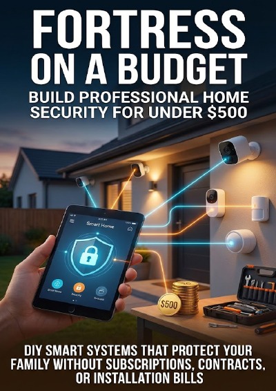 'Cover von Fortress on a Budget: Build Professional Home Security for Under $500'-Cover