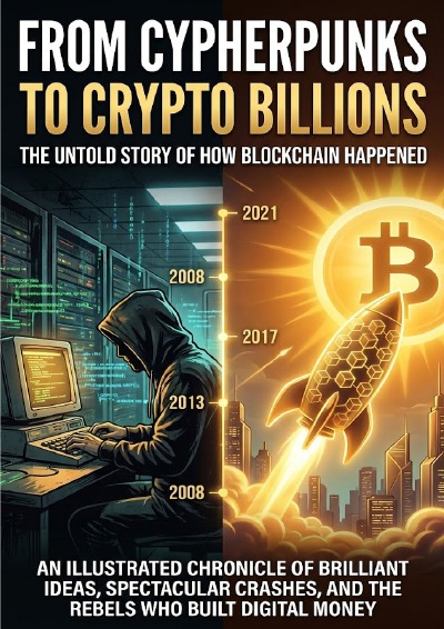 'Cover von From Cypherpunks to Crypto Billions: The Untold Story of How Blockchain Happened'-Cover
