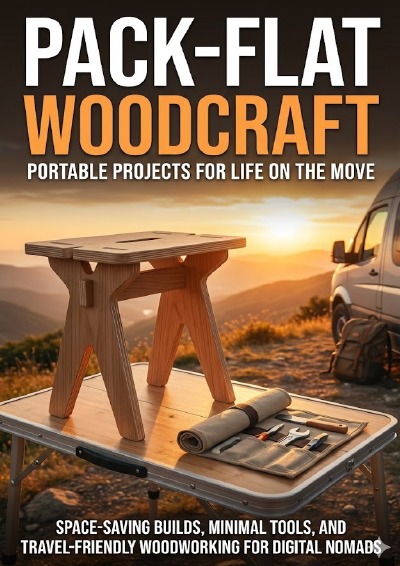 'Cover von Pack-Flat Woodcraft: Portable Projects for Life on the Move'-Cover