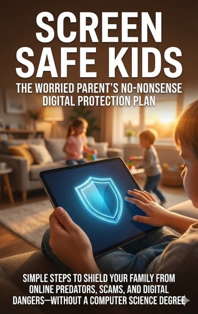 'Cover von Screen Safe Kids: The Worried Parent’s No-Nonsense Digital Protection Plan'-Cover