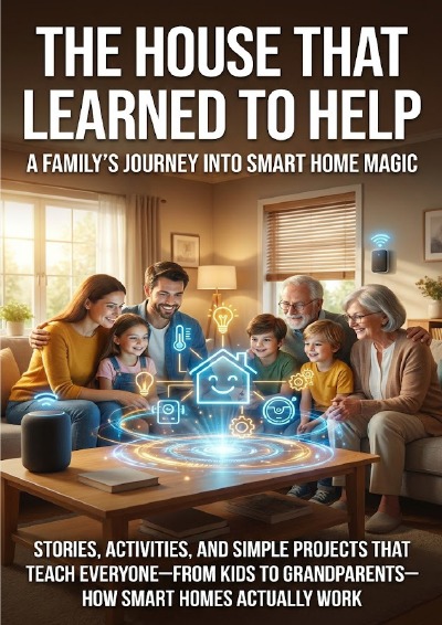 'Cover von The House That Learned to Help: A Family’s Journey Into Smart Home Magic'-Cover