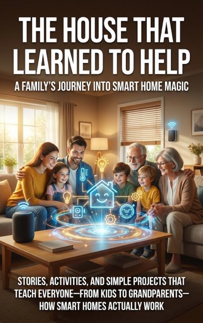 'Cover von The House That Learned to Help: A Family’s Journey Into Smart Home Magic'-Cover
