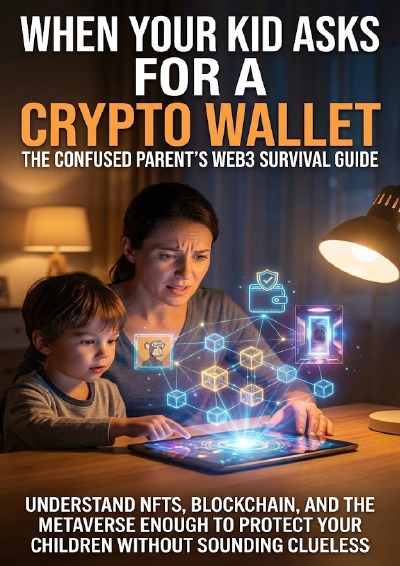 'Cover von When Your Kid Asks for a Crypto Wallet: The Confused Parent’s Web3 Survival Guide'-Cover
