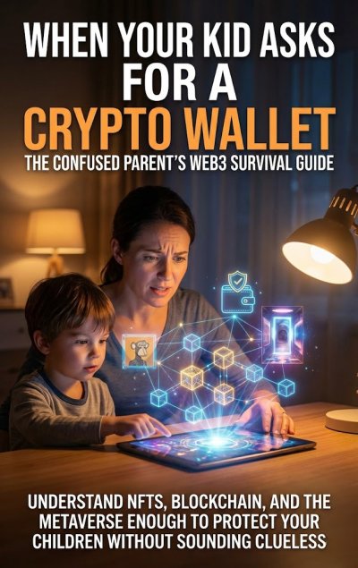 'Cover von When Your Kid Asks for a Crypto Wallet: The Confused Parent’s Web3 Survival Guide'-Cover