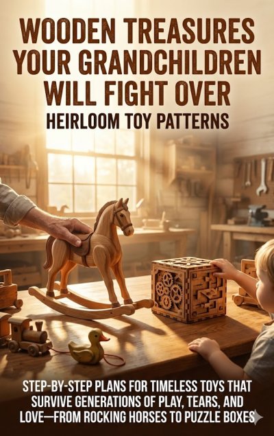 'Cover von Wooden Treasures Your Grandchildren Will Fight Over: Heirloom Toy Patterns'-Cover