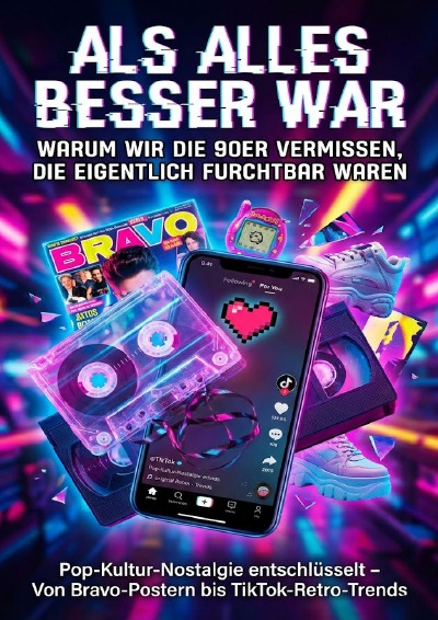 'Cover von Als alles besser war: Warum wir die 90er vermissen, die eigentlich furchtbar waren'-Cover