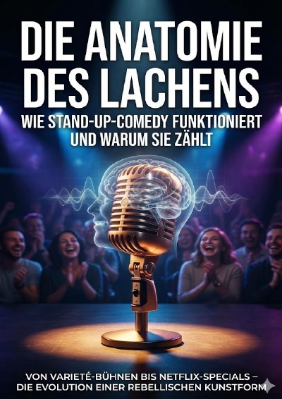 'Cover von Die Anatomie des Lachens: Wie Stand-Up-Comedy funktioniert und warum sie zählt'-Cover