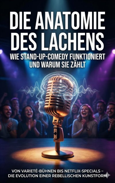 'Cover von Die Anatomie des Lachens: Wie Stand-Up-Comedy funktioniert und warum sie zählt'-Cover