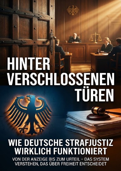 'Cover von Hinter verschlossenen Türen: Wie deutsche Strafjustiz wirklich funktioniert'-Cover