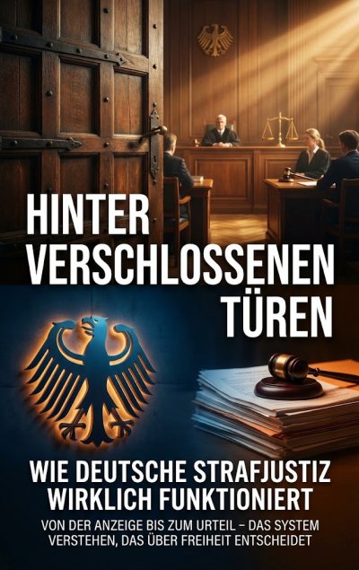 'Cover von Hinter verschlossenen Türen: Wie deutsche Strafjustiz wirklich funktioniert'-Cover