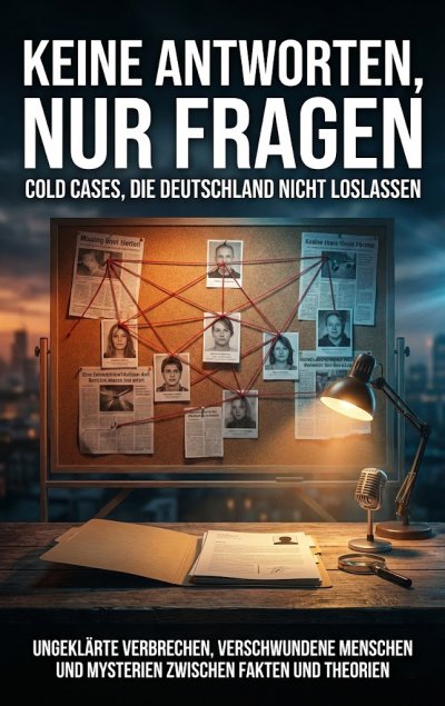 'Cover von Keine Antworten, nur Fragen: Cold Cases, die Deutschland nicht loslassen'-Cover