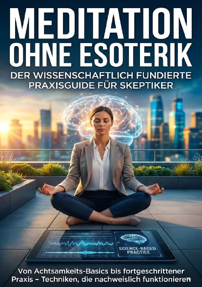 'Cover von Meditation ohne Esoterik: Der wissenschaftlich fundierte Praxisguide für Skeptiker'-Cover
