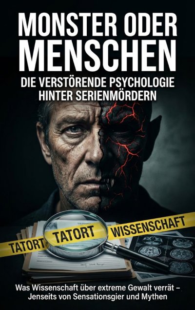 'Cover von Monster oder Menschen: Die verstörende Psychologie hinter Serienmördern'-Cover