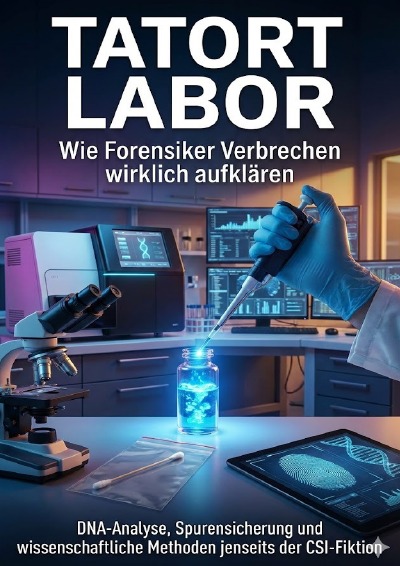 'Cover von Tatort Labor: Wie Forensiker Verbrechen wirklich aufklären'-Cover