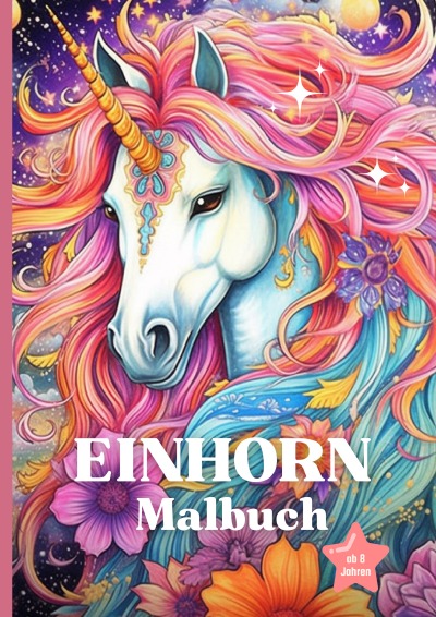 'Cover von Einhorn Malbuch'-Cover