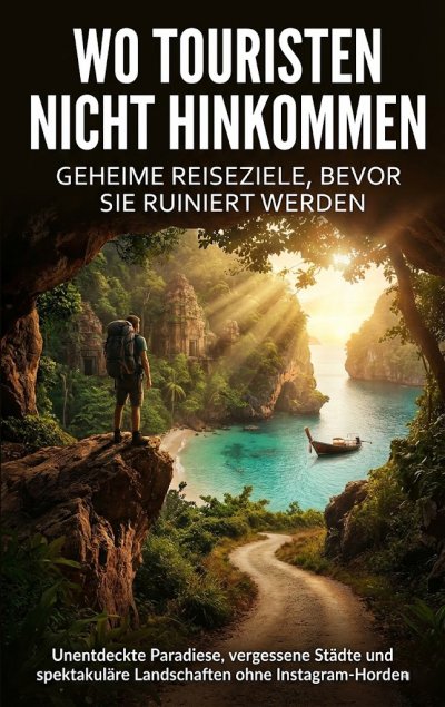 'Cover von Wo Touristen nicht hinkommen: Geheime Reiseziele, bevor sie ruiniert werden'-Cover