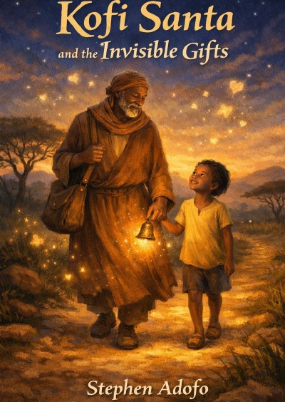 'Cover von Kofi Santa and the Invisible Gifts'-Cover