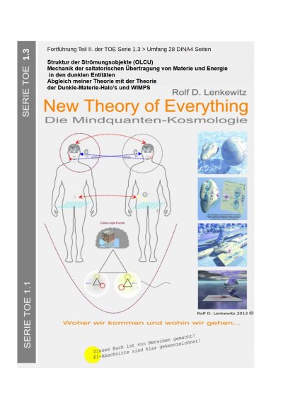 'Cover von TOE Abgleich mit Dunkelhalos und WIMP'-Cover