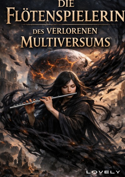 'Cover von Die Flötenspielerin im Verlorenen Multiversum'-Cover