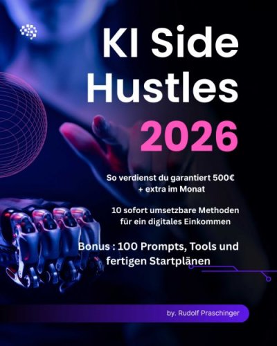 'Cover von KI Side Hustles 2026'-Cover