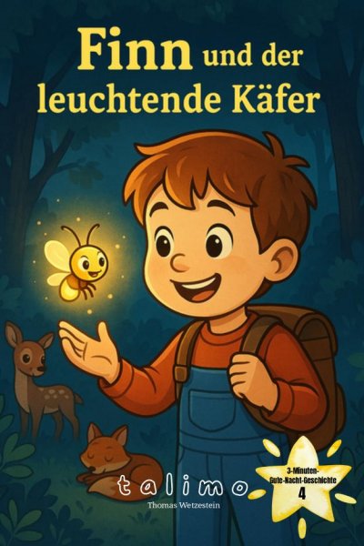 'Cover von Finn und der leuchtende Käfer'-Cover
