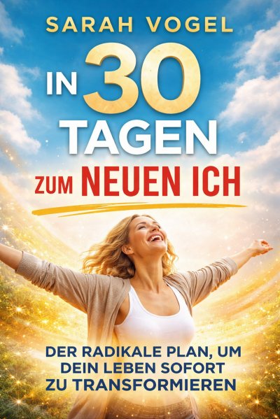 'Cover von In 30 Tagen zum neuen Ich: Der radikale Plan, um dein Leben sofort zu transformieren'-Cover