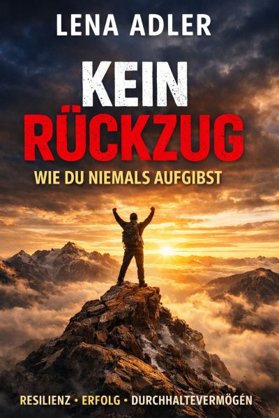 'Cover von Kein Rückzug – Wie du niemals aufgibst'-Cover