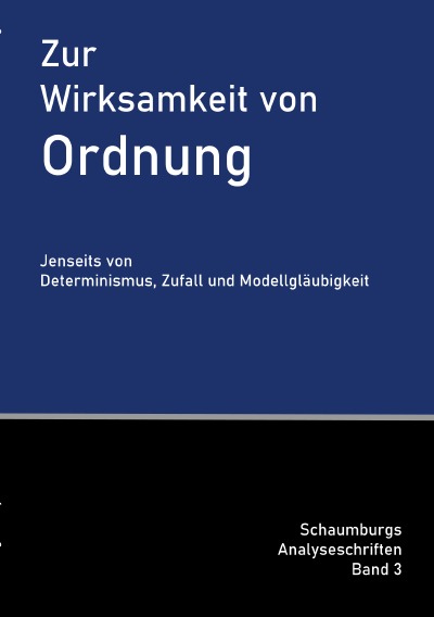 'Cover von Zur Wirksamkeit von Ordnung'-Cover
