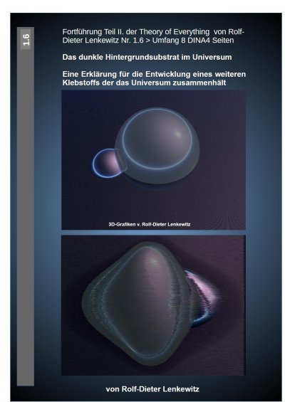 'Cover von Das dunkle Hintergrundsubstrat des Universums'-Cover