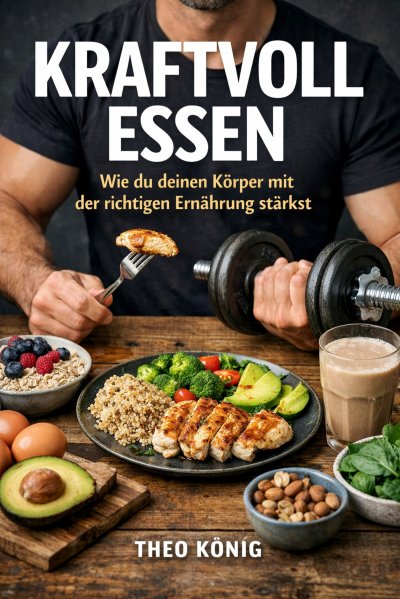 'Cover von Kraftvoll essen: Wie du deinen Körper mit der richtigen Ernährung stärkst'-Cover